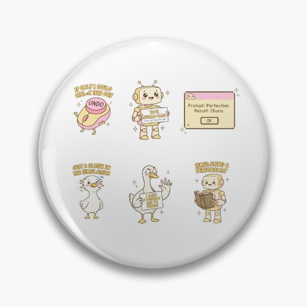 Item preview, Funny Sarcastic Tech Humor Decal Pack designed and sold by KeekStudio.