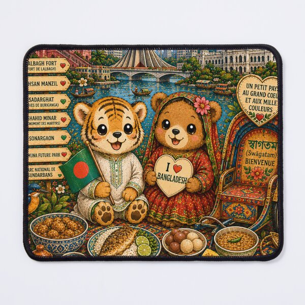 Item preview, Bangladesh Dhaka – Rivers, Colors and Traditions designed and sold by Cifi64.