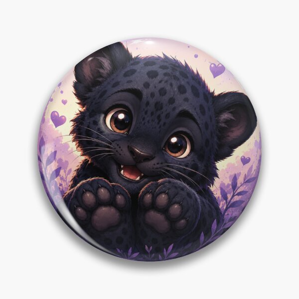 Item preview, Cute Black panther, Beautiful black panther designed and sold by PatternFly.