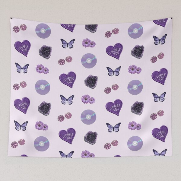 Item preview, purple aesthetic pack designed and sold by trinketgal.