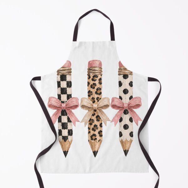 Item preview, Brushstroke Pencil Bow Coquette Teacher Back To School designed and sold by VGAfanatic.