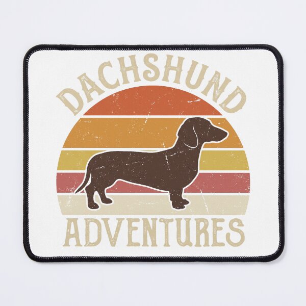 Item preview, Retro Dachshund Adventures | Vintage Outdoor Dog Lover Shirt designed and sold by jgoteiner.