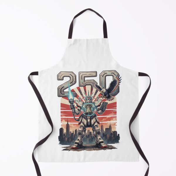 Item preview, USA 250 Statue of Liberty Sword Warrior Varsity 1776 Patriotic Mecha Design v4 designed and sold by DarylWelsh2024.