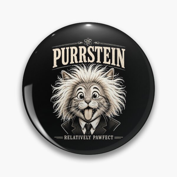 Item preview, Purrstein Cat Funny Physics Cat design For Science Lovers designed and sold by PetsArt.