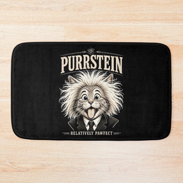 Item preview, Purrstein Cat Funny Physics Cat design For Science Lovers designed and sold by PetsArt.