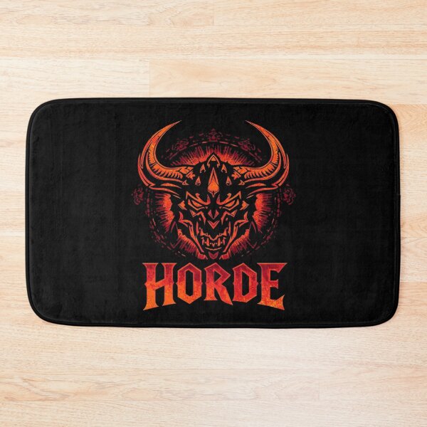 Item preview, Hellish Horde – Demon Warrior Emblem designed and sold by ArtCraftLab.