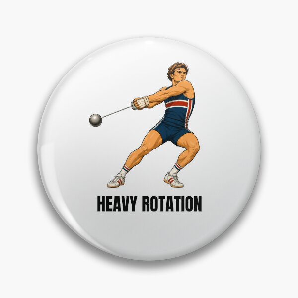 Item preview, Heavy rotation hammer throw design designed and sold by Lyfeinsights.