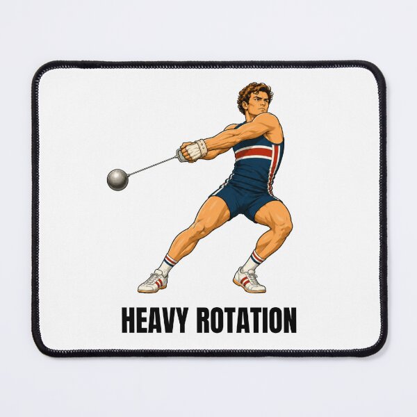 Item preview, Heavy rotation hammer throw design designed and sold by Lyfeinsights.
