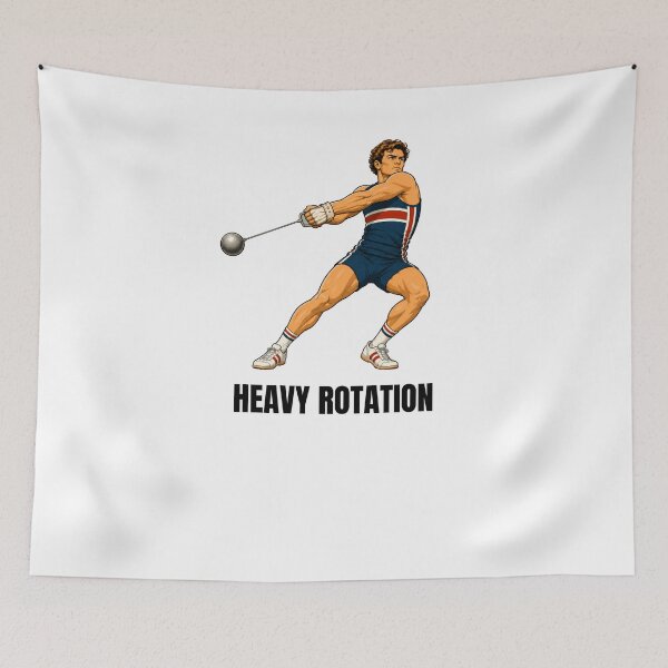 Item preview, Heavy rotation hammer throw design designed and sold by Lyfeinsights.
