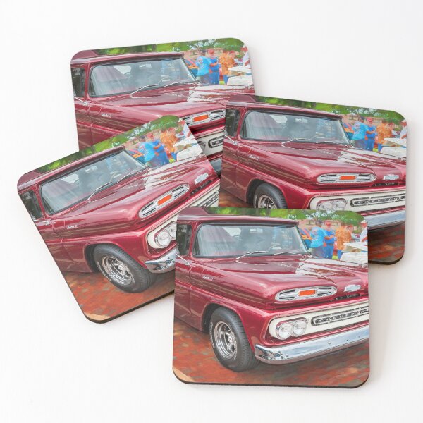 Item preview, Camioneta Chevrolet Apache Serie 10 roja de 1961, modelo 110 designed and sold by RichFrancoCars.