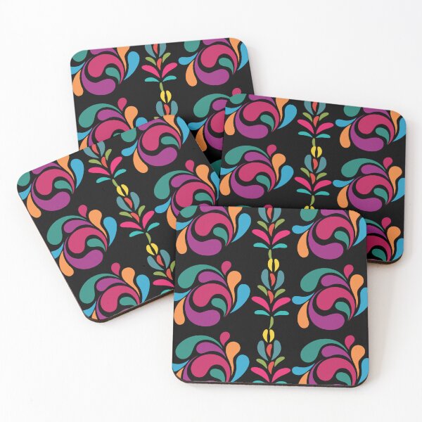 Item preview, ​Vibrant Retro Abstract Paisley Floral Pattern.? designed and sold by ​Jyoti Digital Artist.