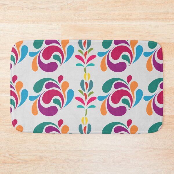 Item preview, ​Vibrant Retro Abstract Paisley Floral Pattern.? designed and sold by Jyoti-Quotes.