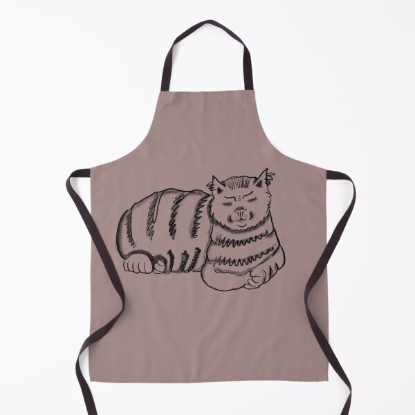 Item preview, Sleepy Tabby Cat Illustration designed and sold by penelopejade.