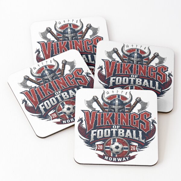 Aperçu de l'œuvre Cadeaux Vikings, logo Vikings, football norvégien, drapeau norvégien créée et vendue par TrueArtVibes.