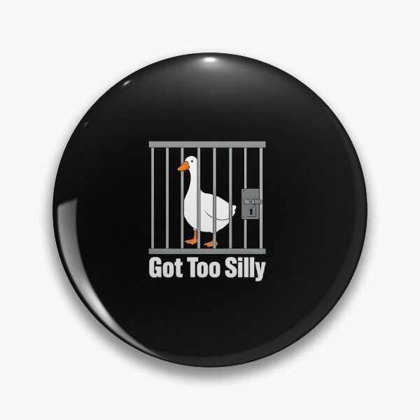 Item preview, Got Too Silly Goose Funny Meme Shirt Locked Up Goose Humor Bird Lover Gag Gift designed and sold by Rahamkshop.
