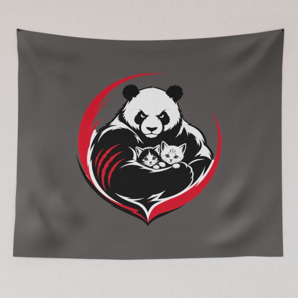 Item preview, panda/cat father designed and sold by @jon.