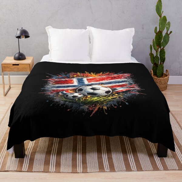 Item preview, Norway Soccer Fan Gift designed and sold by Corvoria.