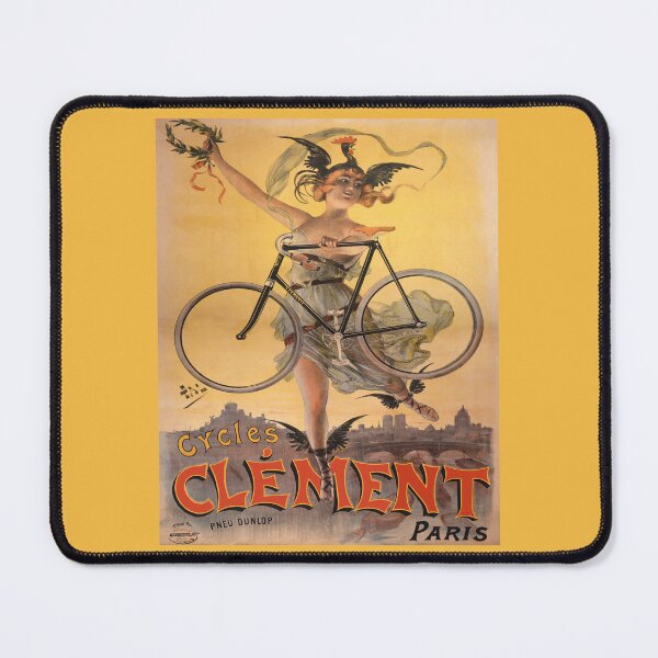 Item preview, French 1898 bicycle advertisement poster designed and sold by xposedbydesign.