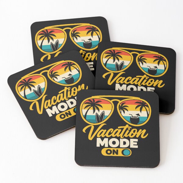 Item preview, Vacation Mode On Retro Sunglasses T-Shirt | Tropical Beach Summer Vacation Graphic Tee designed and sold by Huddy-clothes.