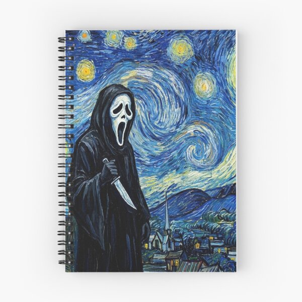 Item preview, Starry Night - Halloween Edition designed and sold by 123ks.