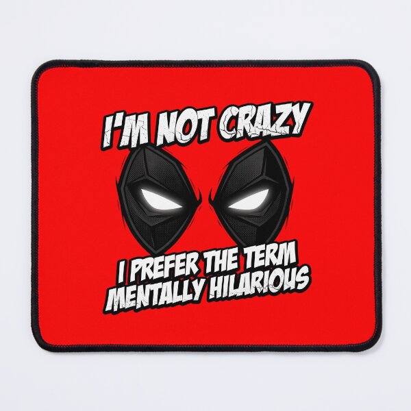 Item preview, Mentally Hilarious Comic Eyes Funny Quote designed and sold by TshirtsOnline-.