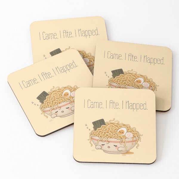 Item preview, Sleepy Ramen bowl  designed and sold by Kiwaro.