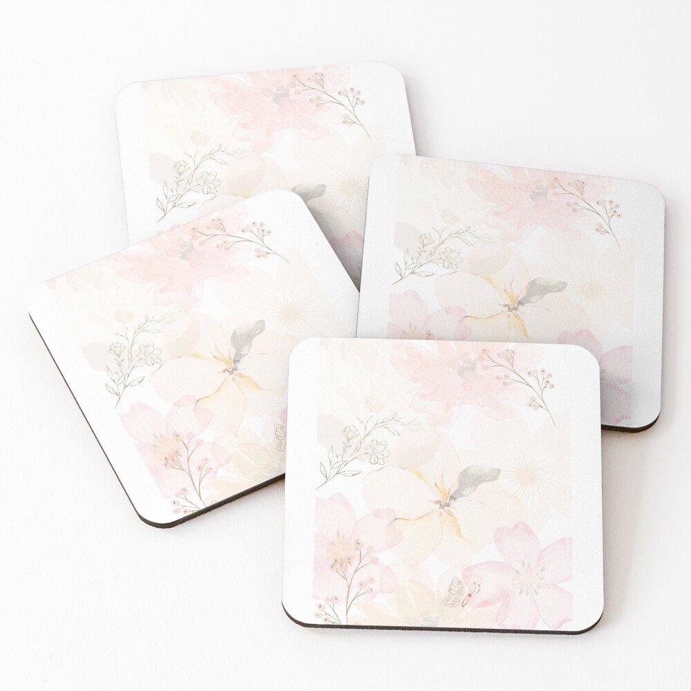 Item preview, Coasters (Set of 4) designed and sold by bubbleflower72.