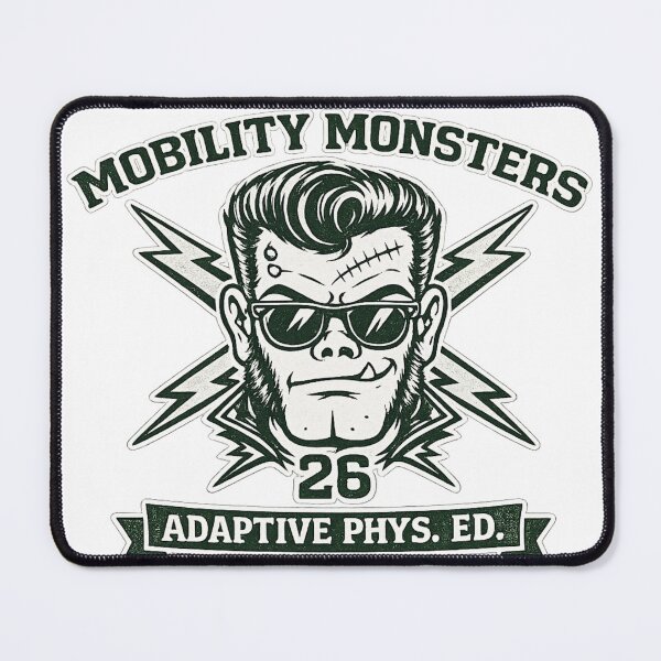 Item preview, Retro Mobility Monsters Adaptive Phys. Ed 26 designed and sold by mobilitymonster.