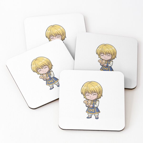 Item preview, Chibi Anime Warrior Card - Friendly Blue Tunic Art designed and sold by lamiarte.