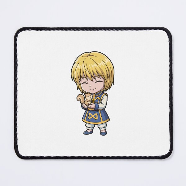 Item preview, Chibi Anime Warrior Card - Friendly Blue Tunic Art designed and sold by lamiarte.