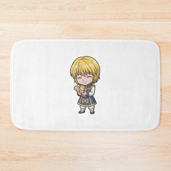 Item preview, Chibi Anime Warrior Card - Friendly Blue Tunic Art designed and sold by lamiarte.