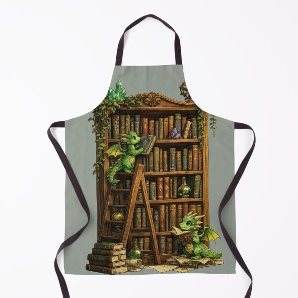 Item preview, Fantasy Book Dragon - Book Lover Design designed and sold by DreamCloths12.