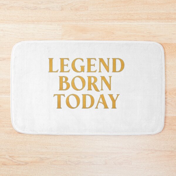 Item preview, Legend Born Today - Epic Fantasy & Mythical Gold Typography designed and sold by Dzblack.