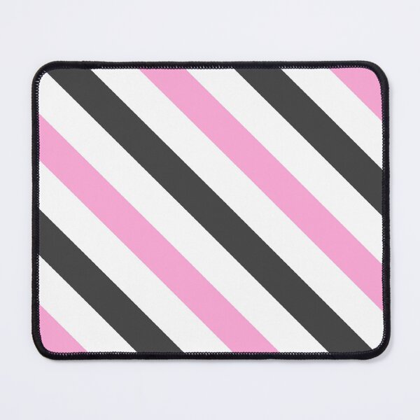 Item preview, Black and pink diagonal striped patterns  designed and sold by Illustropedia ..
