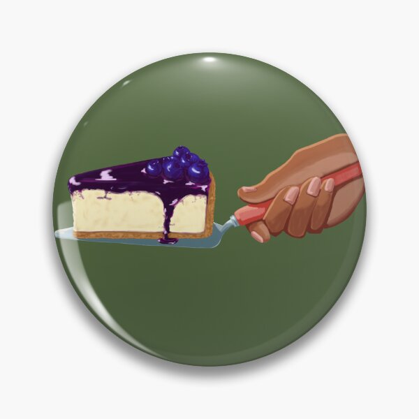 Item preview, Bluebarry Cheesecake topped with a glossy glaze designed and sold by Juntixfae.