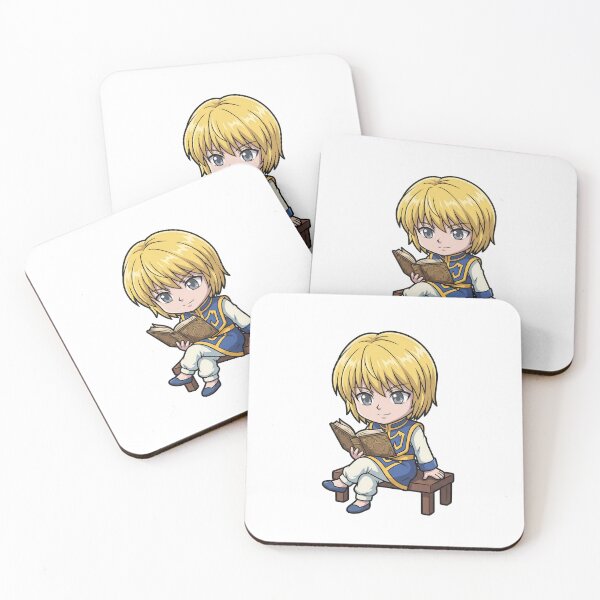 Item preview, Chibi Anime Warrior Card - Friendly Blue Tunic Art designed and sold by lamiarte.
