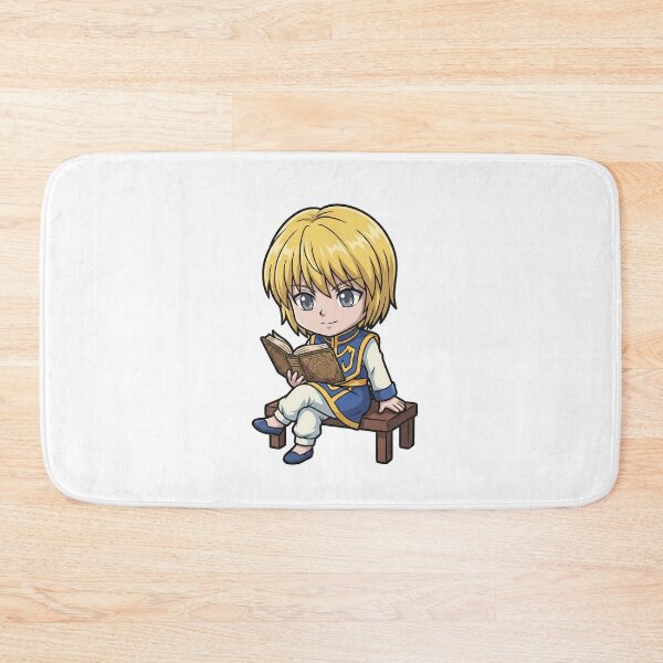 Item preview, Chibi Anime Warrior Card - Friendly Blue Tunic Art designed and sold by lamiarte.