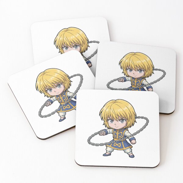 Item preview, Chibi Anime Warrior Card - Friendly Blue Tunic Art designed and sold by lamiarte.