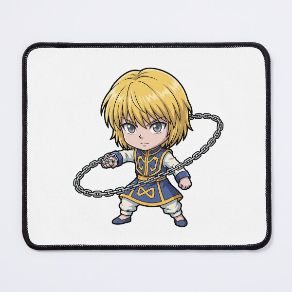 Item preview, Chibi Anime Warrior Card - Friendly Blue Tunic Art designed and sold by lamiarte.