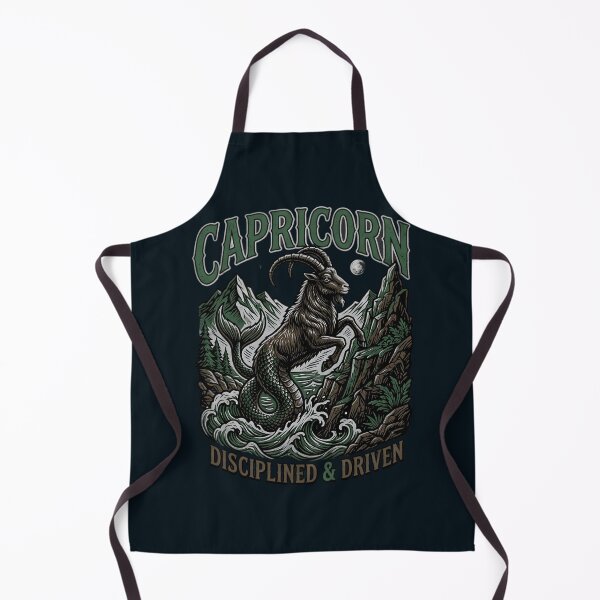 Item preview, Capricorn Daily Horoscope Zodiac Sign | Disciplined & Driven Sea Goat Astrology Design | Capricorn Gift designed and sold by Bhaskar Digital Art.