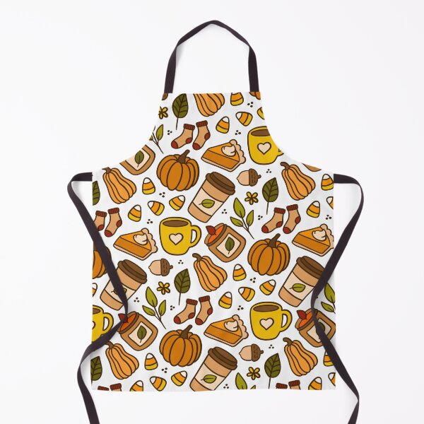 Item preview, Cute and Cozy Fall Autumn Pumpkin Pattern designed and sold by Olive Lane Creative.