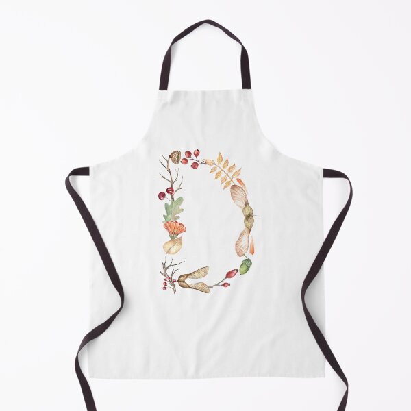 Item preview, Autumn Letter D Monogram designed and sold by Flowersforbear.