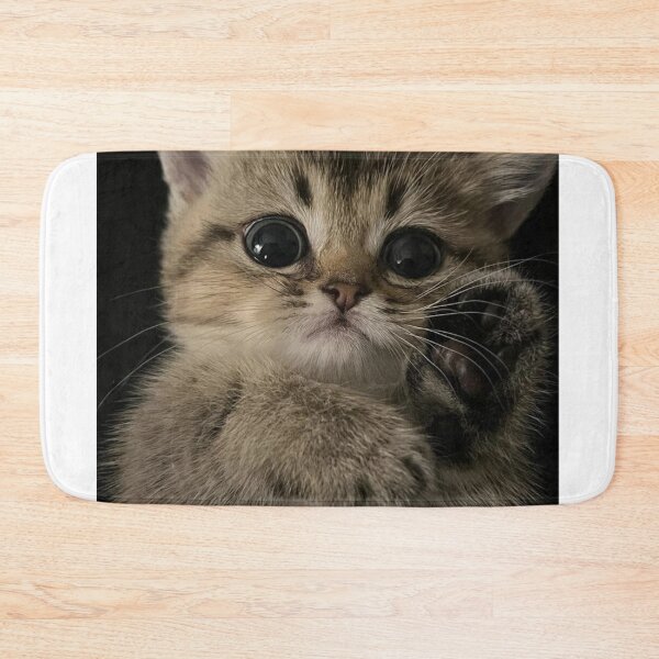 Item preview, Tiny Kitten with Big Innocent Eyes | Adorable Cat Portrait designed and sold by Jesus-istheway.