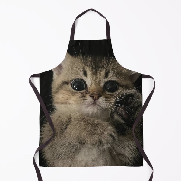 Item preview, Tiny Kitten with Big Innocent Eyes | Adorable Cat Portrait designed and sold by Jesus-istheway.