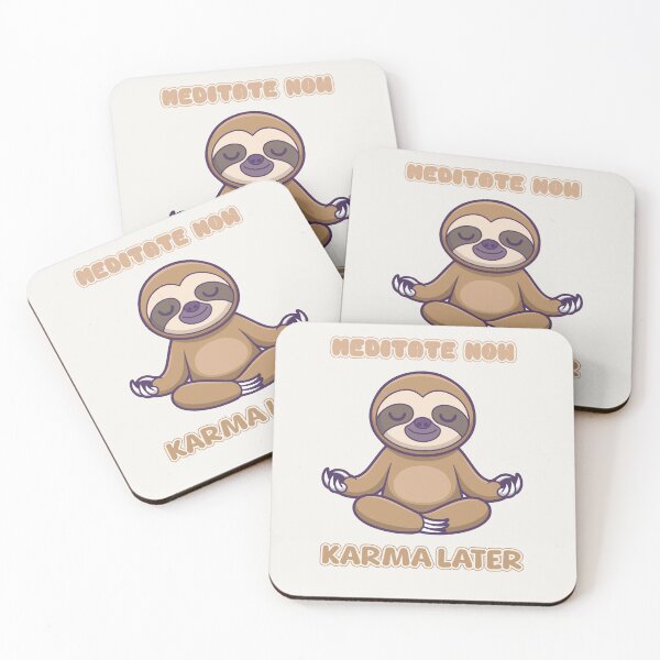 Item preview, Meditate now, karma later designed and sold by tubiela.