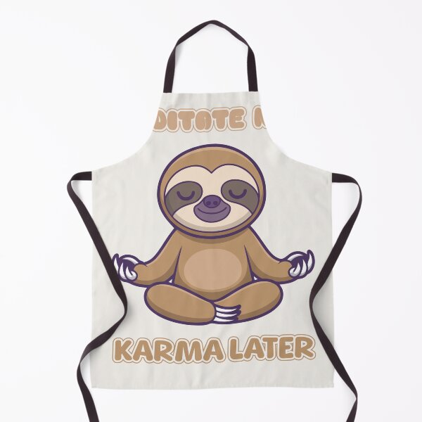 Item preview, Meditate now, karma later designed and sold by tubiela.