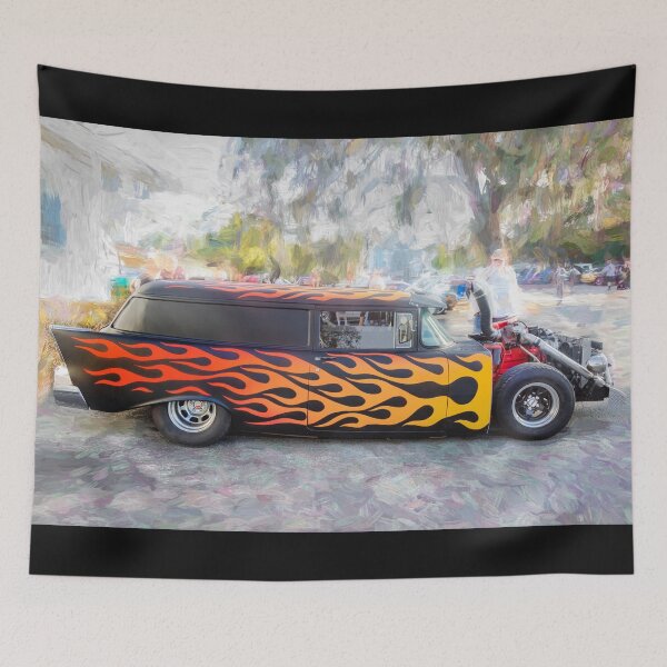 Item preview,  1957 Chevrolet 210 2 door Station wagon Dragster designed and sold by RichFrancoCars.