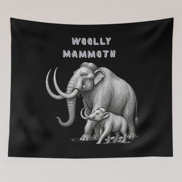 Item preview, Woolly Mammoth  designed and sold by mirciashop.