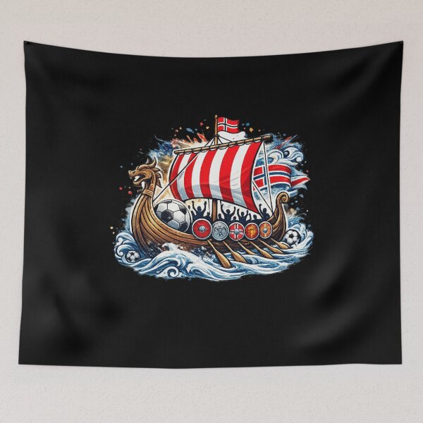 Item preview, Norway Viking Soccer Gift designed and sold by Corvoria.