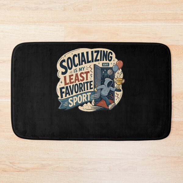 Item preview, Socializing Is My Least Favorite Sport designed and sold by FreshPixelArt.